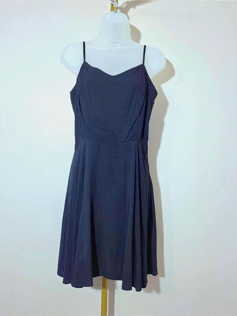 GAP Black Casual Sleeveless Minimalist Dress sz 10